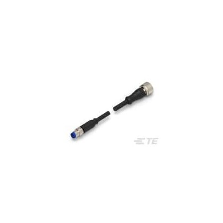 Te Connectivity M8 strght plug to M12 strgt socket AA 1-2273108-4